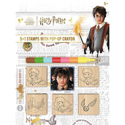 Razítka 5+1 s voskovkou Harry Potter