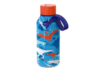 Nerezová termoláhev Solid Kids s poutkem 330 ml Qukka