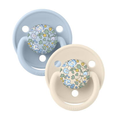 Bibs dudlíky silikon De Lux 2 ks - one size Liberty