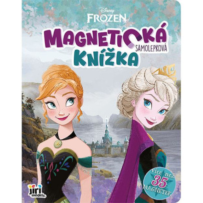 Magnetická samolepková knížka Ledové království