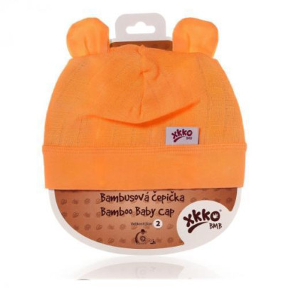 Bambusová dětská čepička Kikko vel. 2 (36-38cm)