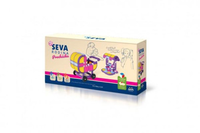 Stavebnice Seva Rodina Procházka plast 166ks