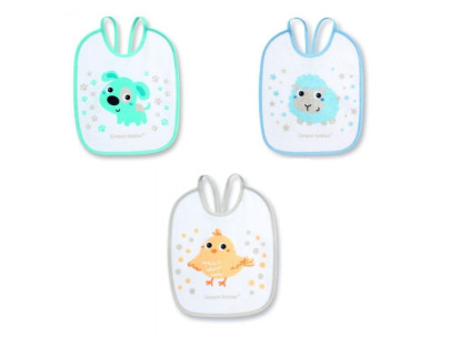Bryndák froté/PVC 3 ks BUNNY & COMPANY