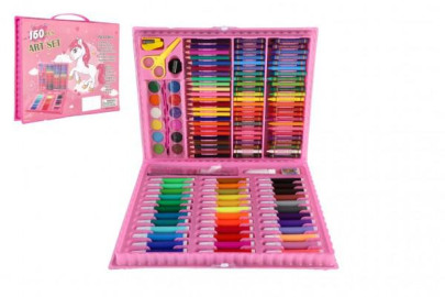 Sada na malování - Art box kreativní sada s jednorožcem 160 ks 