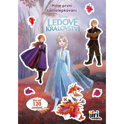 Moje první samolepkování Ledové království