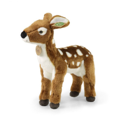 Plyšový koloušek/srnka stojící 30 cm Eco-Friendly Rappa