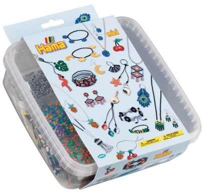 Korálky v boxu 10.500 ks korálků H5403 MINI Hama