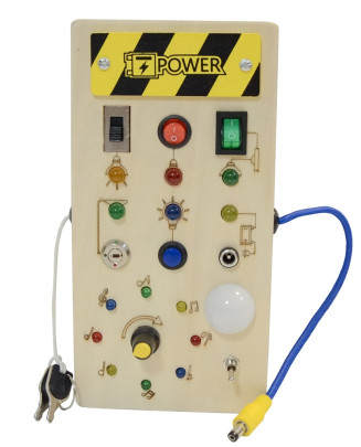 LED busy board 2Kids Toys