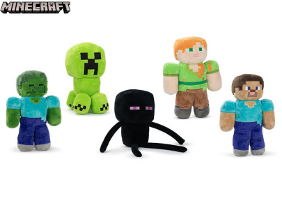 Minecraft plyšový 30 cm 5 druhů