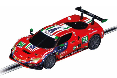 Auto Carrera GO!!! Ferrari 296 GT3 "AF Corse, No.21" plastové 11cm