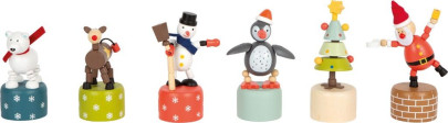 Vánoční a zimní tančící figurka 1 ks Small foot 