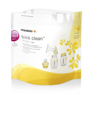 Quick Clean - sáčky pro desinfekci v mikrovlnné troubě 20 ks, Medela