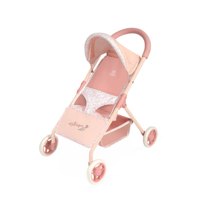 Sportovní kočárek pro panenky Tulipe 55 cm DeCuevas