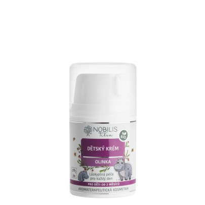 Ochranný dětský krém Olinka 50 ml Nobilis Tilia