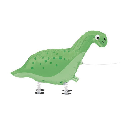 Fóliový balónek nafukovací chodící dinosaurus 95 cm