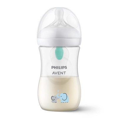 Láhev Natural Philips Avent Response s ventilem AirFree 260 ml, 1 m+