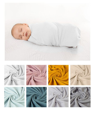 Mušelínová zavinovačka těsná 120 x 80 cm Babymatex