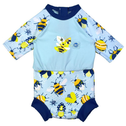 Plavky Happy Nappy UV obleček 3/4 rukáv Bugs Life