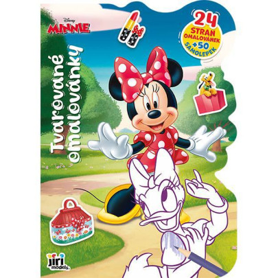 Tvarované omalovánky Minnie