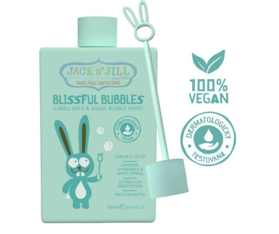Hravá pěna do koupele s bublifukem Jack N´Jill 300 ml