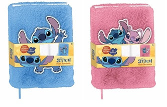 Zápisník plyšový 80 stran Lilo & Stitch 