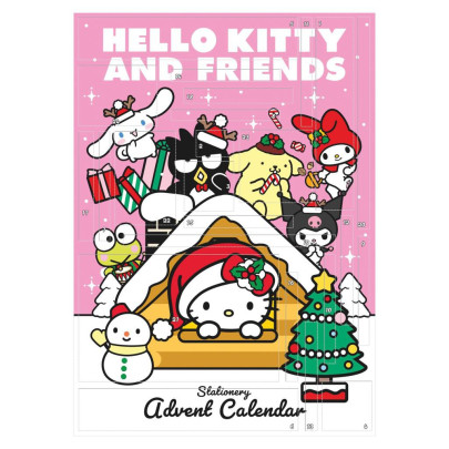 Adventní kalendář V2 papírenský Hello Kitty a přátelé