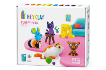 Kreativní sada - mazlíčci s doplňky Hey Clay