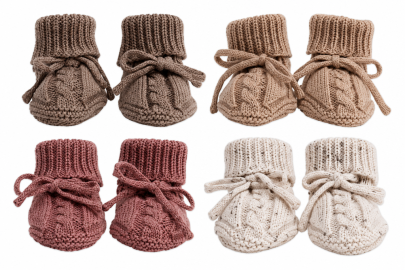 Capáčky Knit Cable Vel. 0 - 6 měsíců Lodger