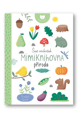 6 miniknížek - Mimiknihovna příroda