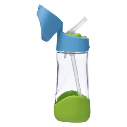 Láhev na pití s brčkem 450 ml B.box