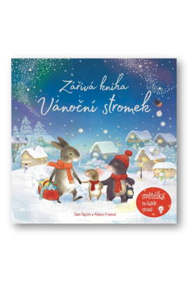 Zářivá kniha Vánoční stromek Sam Taplin