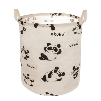 Skládací koš na hračky - Panda Akuku