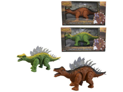 Dinosaurus na baterie se světlem a zvukem