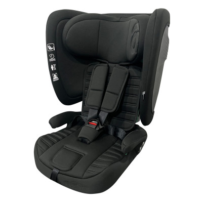 Sklápěcí autosedačka Neocare iSize 76-150 cm black Asalvo