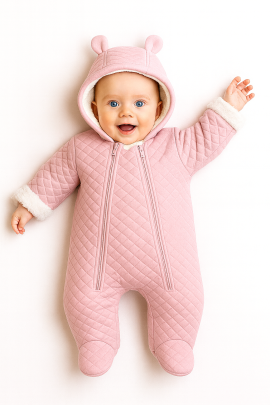 Zimní kombinéza thermo Růžová Baby Service