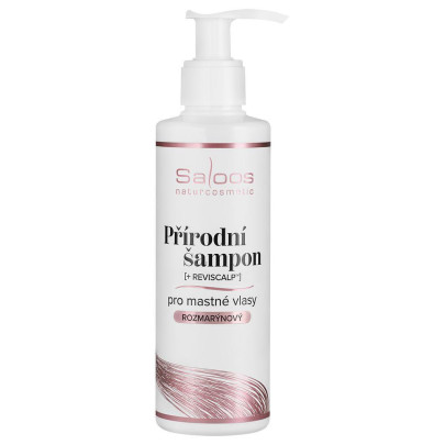 Přírodní šampon pro mastné vlasy 200 ml Saloos
