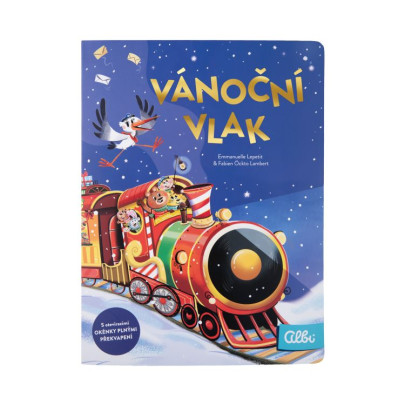 Dětská kniha - Vánoční vlak Albi