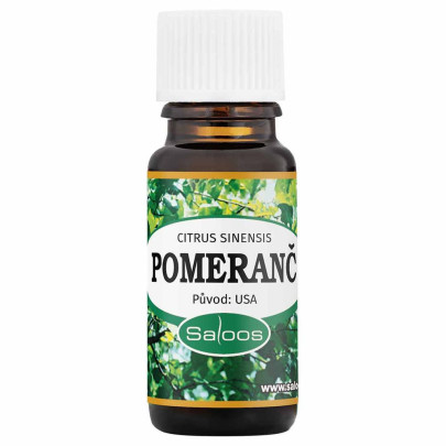 Pomeranč 10 ml - esenciální olej Saloos