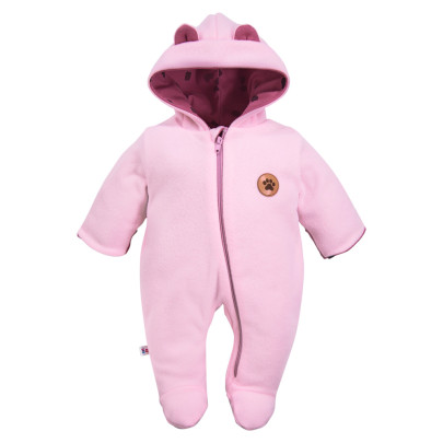 Dětský zimní overal růžový Run & Fun polar Eevi