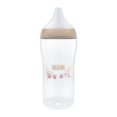 Láhev s kontrolou teploty Perfect Match XL monkey 360 ml Nuk