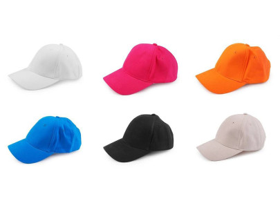 Bavlněná kšiltovka unisex vhodná k dozdobení