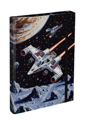 Desky na školní sešity A4 Pixel Space Baagl
