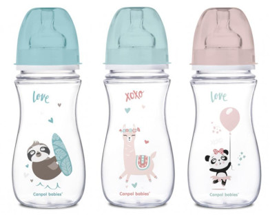 Láhev se širokým hrdlem Exotic animals 300ml