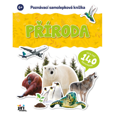 Poznávací samolepková knížka Příroda