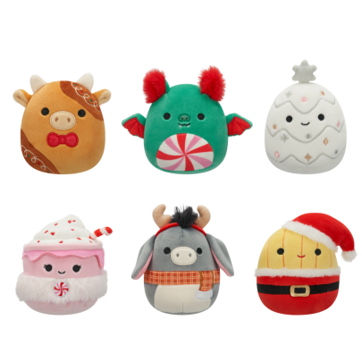 Mystery vánoční kapsle 10 cm Squishmallows
