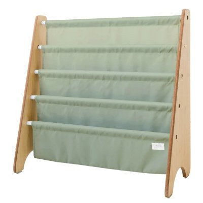 Stojan na knížky Recycled Solid/Green 3 Sprouts