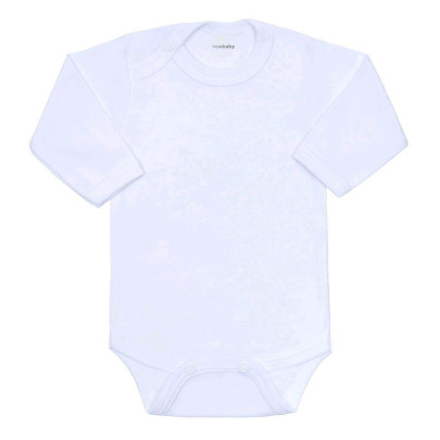 Body dlouhý rukáv New Baby II bílé
