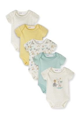 Kojenecké body unisex 5pack Minoti