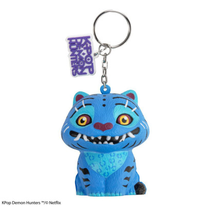Squishy klíčenka Derpy Tiger K-pop Demon Hunters 