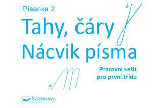 Svojtka Písanka 2 Tahy, čáry Nácvik písma
